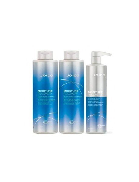 Kit Shampoo, Condicionador de 1 Litro e Máscara Joico Misture Recovery de 500ml