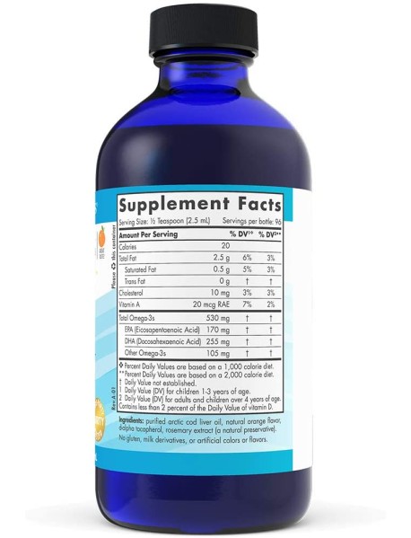 Ômega 3 Infantil Dha Nordic Naturals Importado 237ml